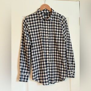J Crew Mercantile Navy/White Top